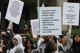 protest refugee deal mandarin